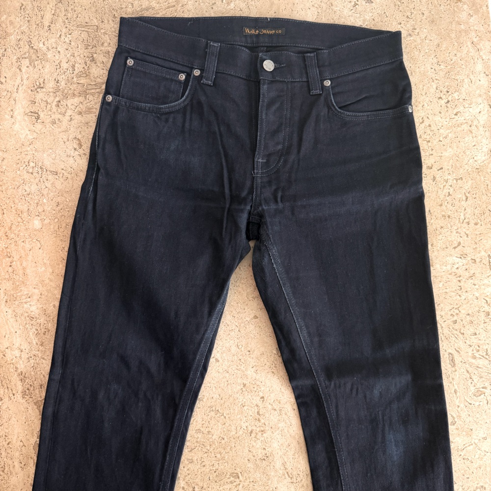 Nudie Jeans Slim Fit in Dark Blue